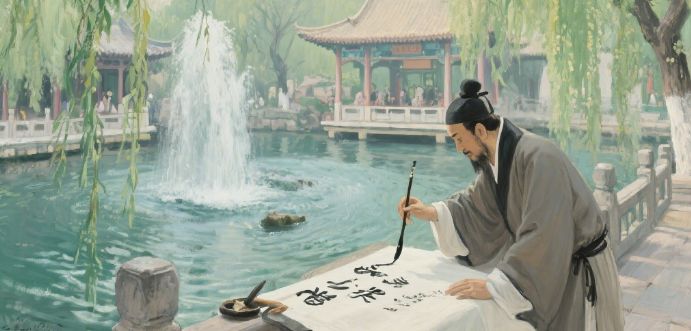 泉边故事多：从文人题咏到市井茶韵，济南泉水里的烟火与风雅